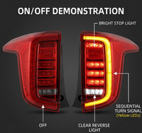 Conjunto de Luces Traseras Exteriores Izquierda y Derecha, Repuestos de Iluminación Automotriz Compatibles con GWM Haval Jolion 2024