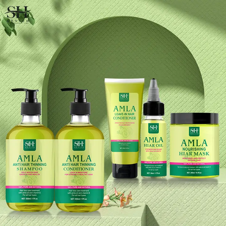 Amla Öl für das Haarwachstum Indien Gooseberry Anti-Haarausfall Kopfhautbehandlung beschädigtes Haar reparieren wachsende Pflege