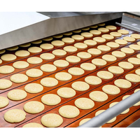 Machine automatique de fabrication de crêpes Dorayaki 50 mm/2000 pièces, ligne de production de crêpes sandwichées, ligne de production de crêpes Dorayaki