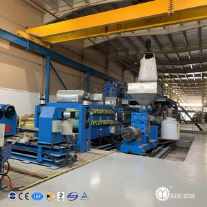 Hongyang Automatic Continuous ACP Composite Panel <span class=keywords><strong>Line</strong></span> Schneide maschine Motor kern komponente 3 m²/min Kapazität Stahl konstruktion - Product Image 5