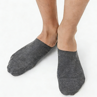 Chaussettes en coton de bambou personnalisées avec logo, chaussettes de travail respirantes, douces et confortables, chaussettes en bambou respirantes pour unisexe