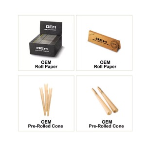 Papiers à rouler personnalisés en gros, format 1 1/4, King Size, impression couleur, étiquette privée, boîte de vente au détail personnalisée - Product Image 5