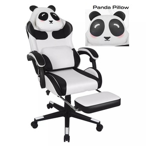 Chaise de jeu <span class=keywords><strong>Panda</strong></span> Design pour joueur de jeu, prix bas, fabricant direct, nouvelle chaise de course pour joueur de sport électronique - Product Image 1
