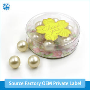 Boules de bain perlées à étiquette privée OEM, bombes de bain parfumées, hydratantes et apaisantes, emballées individuellement, cadeau d'anniversaire pour petite amie - Product Image 2