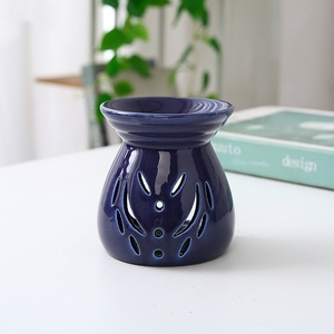 Brûleur d'aromathérapie coloré en céramique, diffuseur de cire fondue, lampe à thé, bougeoir, brûleur d'encens à l'huile, parfum bois de santal - Product Image 4