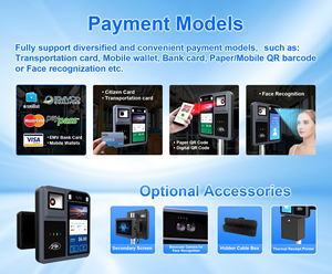 4G GPS NFC Carte Bus Ticket Validator Metro Cashless Payment POS Système de perception automatique des tarifs P18-Q - Product Image 5