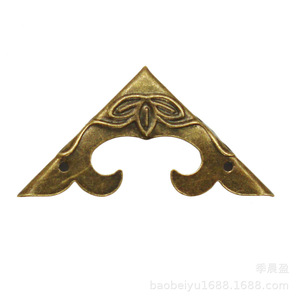 Cl047 Antique <b>Corner</b> <b>Protector</b> 30x42mm Bronze Yellow Traditional Furniture Hardware For Wooden Box Diy <b>Corner</b> Guard - Product Image 5