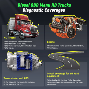 เครื่องสแกนวินิจฉัยรถบรรทุกดีเซล Ancel HD210 รุ่นพัฒนาพิเศษ แบบไร้สาย สำหรับงานหนัก พร้อม OBD2 /WiFi สำหรับกลุ่มรถบรรทุกนานาชาติ - Product Image 2
