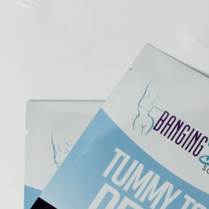 Custom High Quality 3 <b>Side</b> Seal <b>Bag</b> Facial Cleanser Facial Sheet Mask Design Tear Notch <b>Small</b> Heat Seal Packaging Pouch - Product Image 5