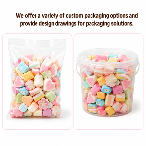 Produttore all'Ingrosso di <span class=keywords><strong>Caramelle</strong></span>: Marshmallow Assortiti in Varie Forme, Confezione da 1 kg, Certificati BRC e Halal, Etichette Personalizzate - Product Image 3