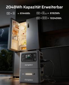 Oversea Warehouse Delivery AFERIY <b>Generator</b> Supply <b>Solar</b> Portable <b>Power</b> Station Pure Sine Wave Home Storage Small Set AF-P280 - Product Image 2