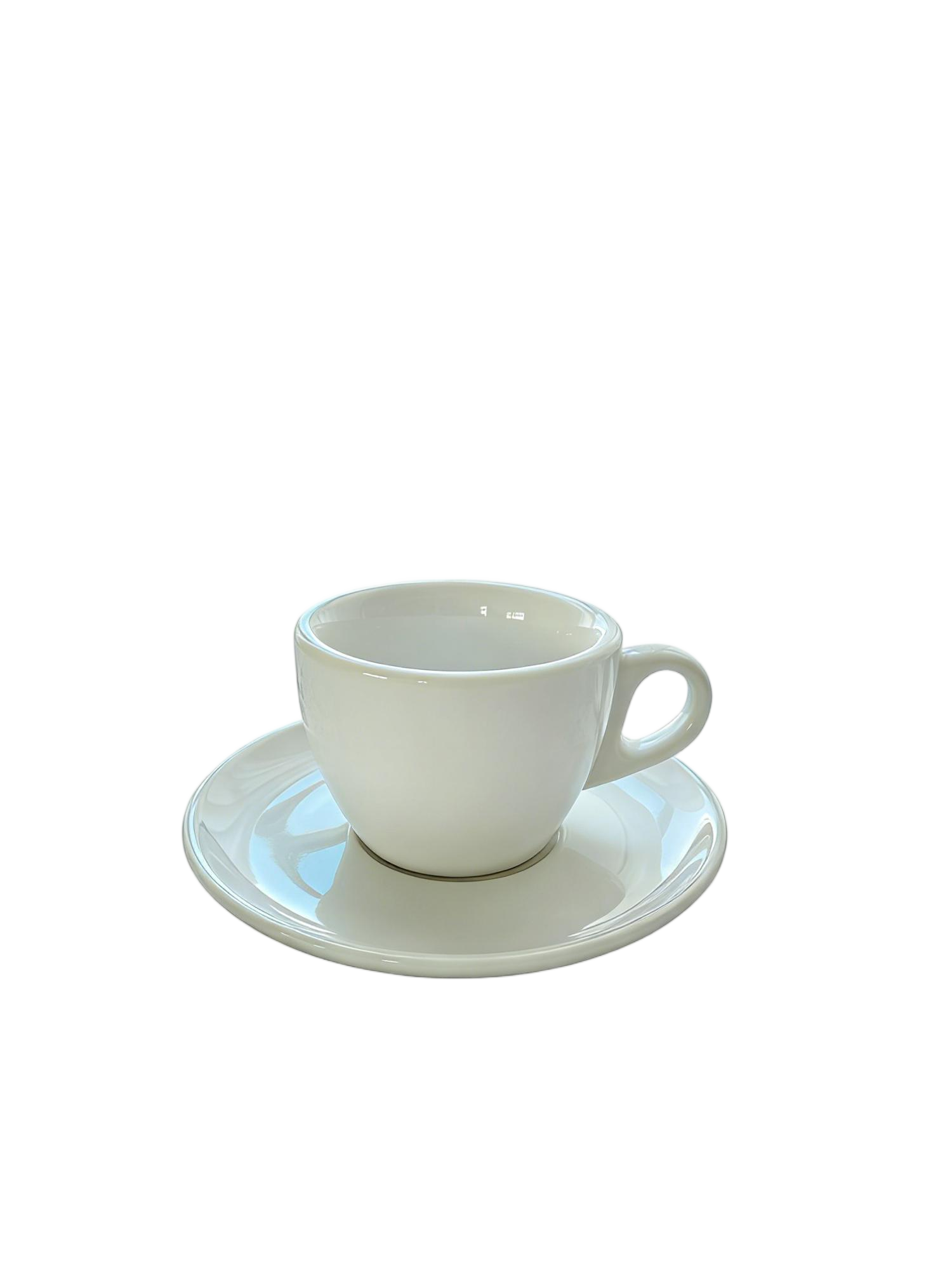 White 60 ml espresso cup