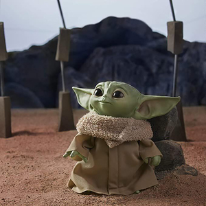 Figura Coleccionable Original de <span class=keywords><strong>Hasbro</strong></span> Star Wars: The Mandalorian, Grogu (Baby Yoda) - Solo Efectos de Sonido, Figura Estática, Juguete para Niños - Product Image 4