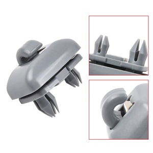 QGZ108 2 Piezas Clips de Plástico para Parasol, Soporte Mejorado para Parasol Interior de Coche, Gancho para Audi A1/A3/A4/A5/Q3/Q5/S3/S4/S5 (OEM) - Product Image 4