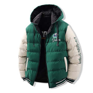 Chaqueta Varsity de Primavera para Hombre con Logotipo Frontal Personalizado, Nueva, de Diseñador, Informal, Premium, para Chico, a la Moda, Cálida, con Bordado - Product Image 1