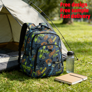 <span class=keywords><strong>Sac</strong></span> à dos scolaire tendance imperméable avec logo personnalisé FSY, sublimation, haute qualité, <span class=keywords><strong>Loungefly</strong></span>, unisexe, décontracté, pour étudiants - Product Image 3