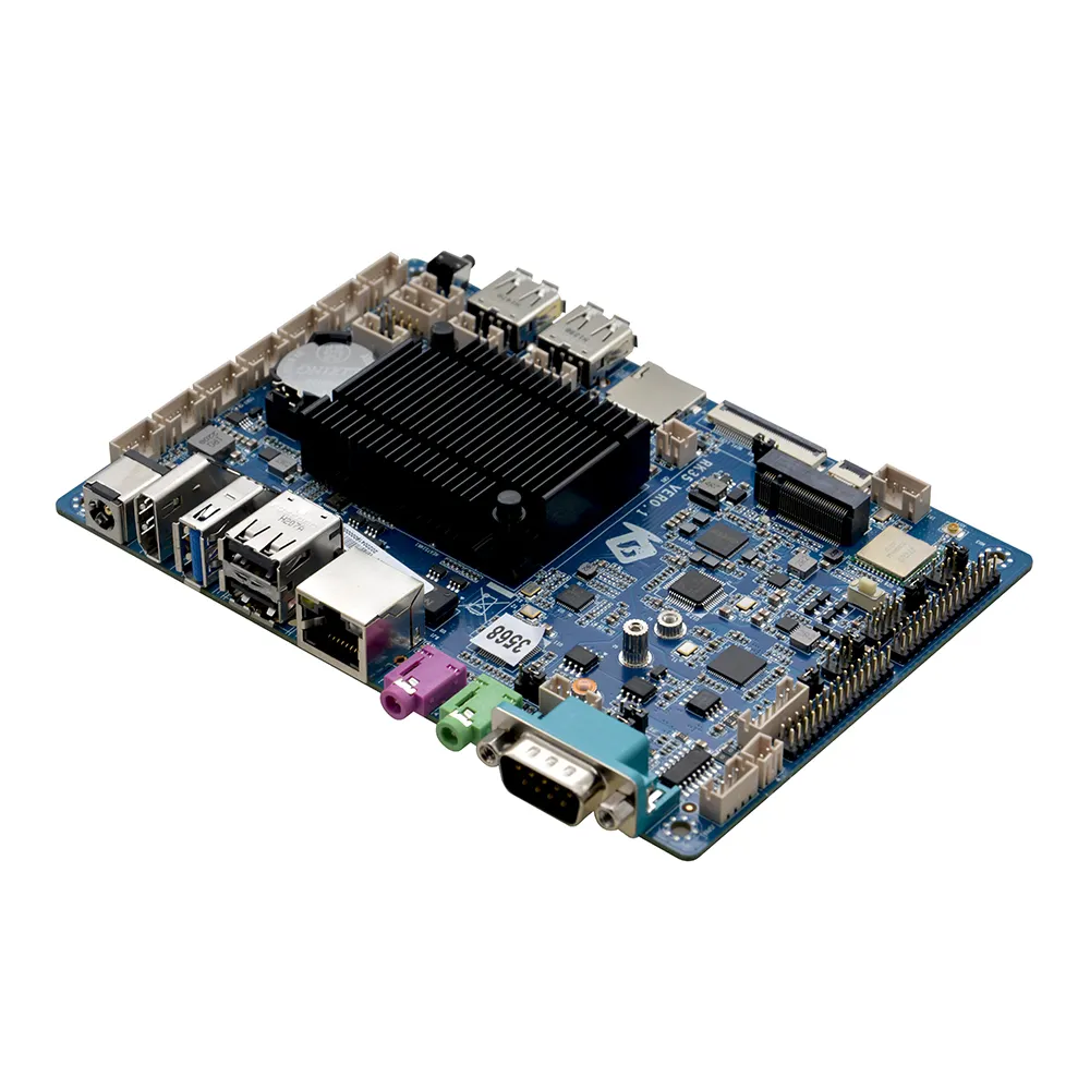 Lengan mainboard RK3568B2 quad core A55 2.0Ghz digital papan reklame android 11 Lengan motherboard