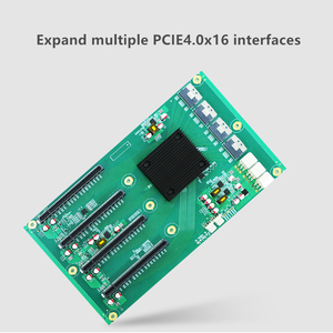 PEX88096 PCIe4.0 บอร์ดขยายมัลติ-GPU สำหรับ CMP 170HX เมนบอร์ดรองรับ 4GPU 5GPU RTX 4090 4080 3090 3080 2080Ti เซิร์ฟเวอร์ AI - Product Image 6