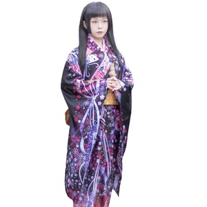 Hell Girl Yoi Togi Enma Ai Cosplay Costume Women's Anime Role Play Polyester Kimono Spring 2025 - Product Image 5