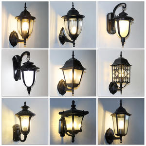 Villa Jardin Applique Cour Allée Appliques Patio Passerelle Couloir Lumière <span class=keywords><strong>Terrasse</strong></span> Paysage Monté Lanterne - Product Image 2