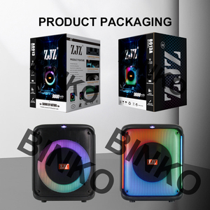 Haut-parleur Binko ProSeries Blue-tooth 5.0 100W-Audio sans fil portable avec éclairage ambiant LED et poignée ergonomique - Product Image 4