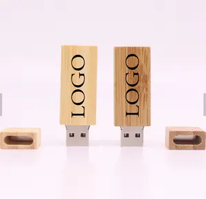 China OEM Wooden USB pendrive 32GB 64GB Funny Memory Stick wood Gift USB 512GB with logo usb 32 gb