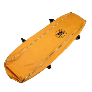 Ataúd Moderno Amarillo <span class=keywords><strong>Simple</strong></span> y Bolsa de Transporte para Cadáveres, Tela Oxford Extra Gruesa, Manta de Cremación Ignífuga para Servicios Funerarios - Product Image 1