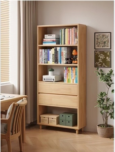 Librerie Moderne per Ufficio Domestico, Armadi in Legno per Ufficio o Librerie Antiche, Scaffali per Sale Studio Moderne dal <span class=keywords><strong>Design</strong></span> Semplice - Product Image 1