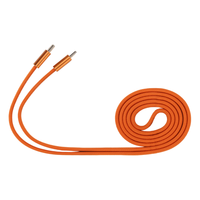 Câble de charge rapide USB-C vers USB-C PD60W durable, plat, en nylon tressé 48 brins, pour Google, iPhone et Android