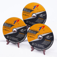 Disque de coupe haute précision 6 pouces, double filet renforcé, 150*1.2*22.23mm, pour meuleuse d'angle