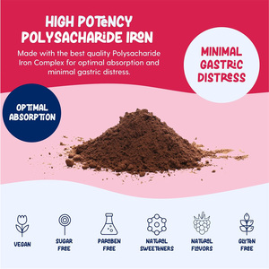 Suplemento Nutricional Diario en Gotas de Hierro, Marca Privada OEM/ODM, Sin Azúcar, Vegano, Refuerzo Inmunológico para Adultos, Gran Venta - Product Image 3