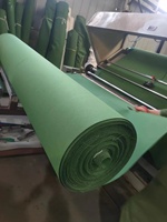 Bâche de camion en toile verte armée résistante à l'eau, couverture de chargement, tissu extérieur anti-poussière et durable – Vente en gros fabricant