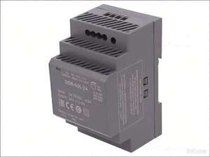 Alimentation à découpage DC-DC DDR-60L-24, entrée 18-75VDC, sortie 24V 2.5A, montage sur rail DIN industriel - Product Image 1