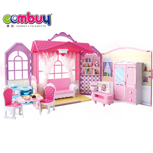 Dress up pretend gioca ragazze gioco villa casa di bambola del giocattolo del bambino - Product Image 2