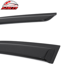 เหมาะสำหรับอินฟินิตี้ QX60 14-21 และสำหรับ JX35 2013 4 ชิ้น แผ่นบังแดดหน้าต่างอะคริลิคสีรมควันกันฝน - Product Image 4