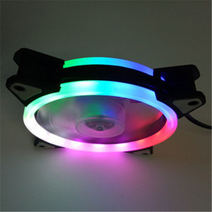 LED 12V aurora lámpara ordenador casos de refrigeración de la CPU fans PC silencio 120mm OFERTAS ESPECIALES - Product Image 5