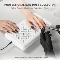 Équipement de salon professionnel, aspirateur à poussière pour ongles portable solide à double moteur sans balais, faible bruit, aspiration turbo