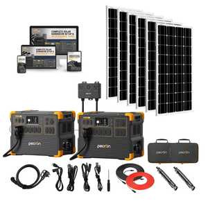 Pecron E3800LFP ชุดคู่240V 7,680Wh / 8,400W เอาต์พุตแบบแยกเฟสเลือกบันเดิลแบบกำหนดเองของคุณ E3800LFP การรับประกัน5ปี - Product Image 1