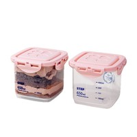 Boîte à donuts carrée en gros, boîte à macarons, boîte à tartelettes, boîtes à mini-gâteaux en plastique rigide épaissi, conteneur d'emballage alimentaire à emporter
