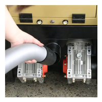 Ponceuse-polisseuse automatique pour sols en béton CFS-856, robuste, moteur à vitesse variable, éclairage LED, port d'aspiration pour la rénovation du terrazzo