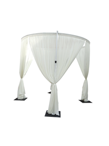 دائري حفلات الزفاف مانداب حفلات الزفاف قطعة مركزية معدات تزيين خيمة توريد أنابيب يمكن زخطيتها بالزهور - Product Image 6