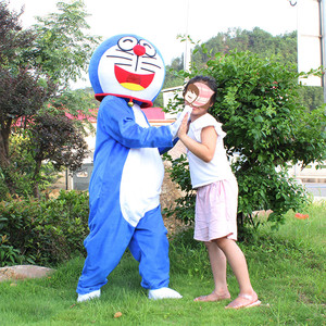 Superventas <span class=keywords><strong>Doraemon</strong></span> personaje de dibujos animados divertido gato mascota <span class=keywords><strong>disfraz</strong></span> japonés TV película gato dibujos animados Cosplay <span class=keywords><strong>disfraz</strong></span> para Halloween - Product Image 5