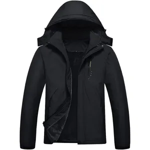 Chaqueta de esquí impermeable de montaña para hombre aidu, cortavientos de invierno, chaquetas impermeables de snowboard con capucha cálidas