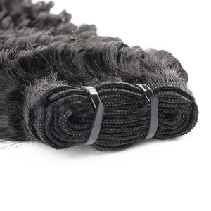 Extensioni per capelli veri naturali a onda profonda, leggere, in trama, tipo parrucca - Product Image 3