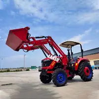 Elektro traktor Preis Traktor mit Bagger lader und Front Top Marke Hot Sales Bauarbeiten 4 Tonnen Frontlader Radlader