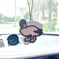 Désodorisants de voiture personnalisés de haute qualité avec logo mignon en carton pour éliminer les odeurs