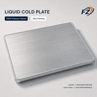 Plaque froide liquide en aluminium AL6061 soudée au laser sur mesure OEM, boîtier scellé par soudure, testée sous pression 1,5 MPa