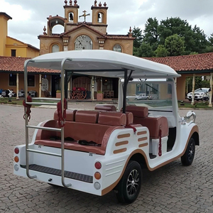 Voiture de golf classique vintage 72V, véhicule de tourisme rétro, buggy de luxe antique pour mariages, complexes hôteliers et hôtels - Product Image 5
