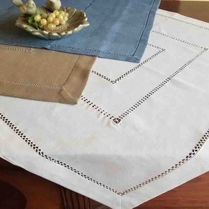 Puro <span class=keywords><strong>lino</strong></span> tovaglia da sposa tradizionale di colore solido tovaglia - Product Image 4