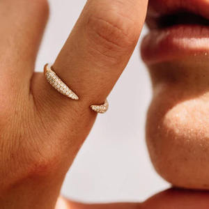 Anillo de Oro Blanco de 14k con Diamante Natural, Chapado en Rodio, de Lujo, 0.44 CT, Corte Brillante, Certificado, Unisex, Hecho a Medida - Product Image 3